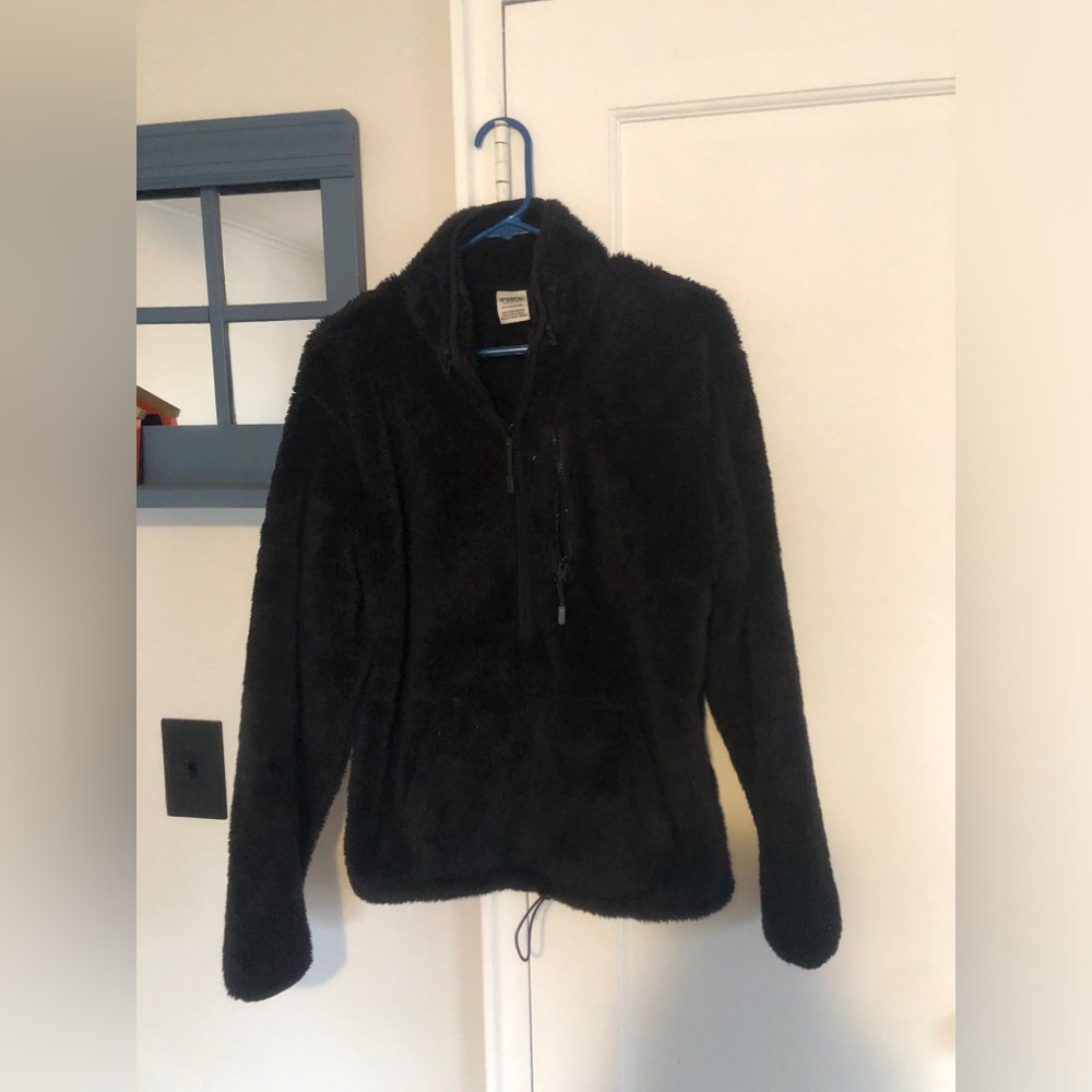 PINK Victoria's Secret Black Teddy Jacket